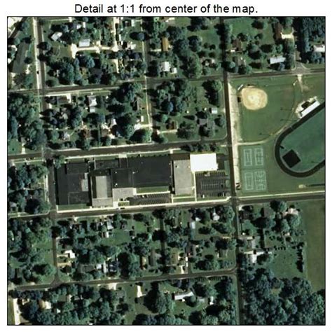 Aerial Photography Map Of Wild Rose Wi Wisconsin
