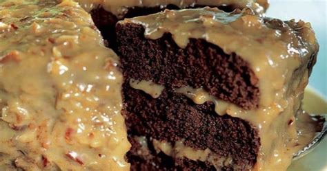 Homemade German Chocolate Cake