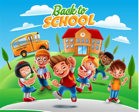 School Background Vector At Collection Of School