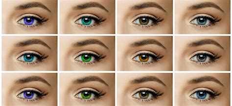 Color Contacts How To Choose The Right Tinted Contact Lenses For You