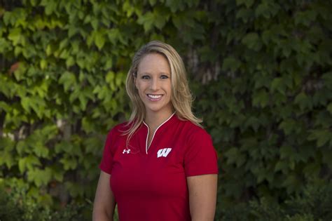 Wisconsin Badgers Volleyball Brittany Dildine Named AVCA Assistant Coach Of The Year Bucky S
