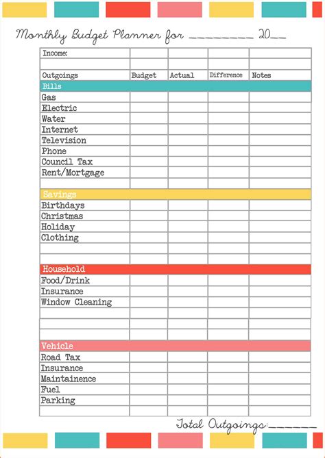 These excel monthly budget templates can be used by everyone as each person has their own finances to handle and working on a budget can be beneficial for all. 10+ monthly budget planner spreadsheet | Excel ...