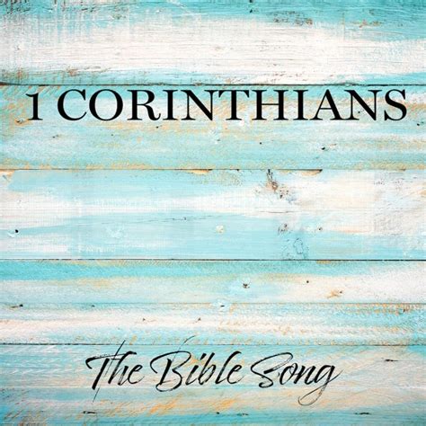 Book Of Corinthians 1 Bible Song Word For Word Ministries