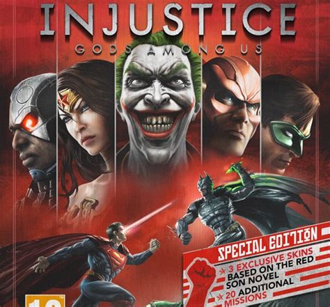 Uk Gets Injustice Gods Among Us Special Edition With Red