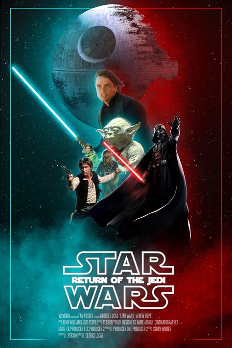 Artstation Star Wars Return Of The Jedi Poster Redesign