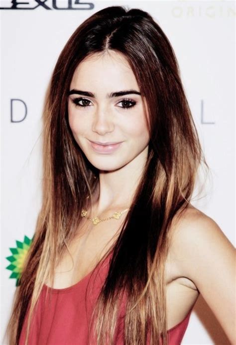 Caramel Lily Collins Hair Lily Jane Collins Lilly Collins Beautiful