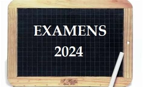 Calendriers Des Examens 2024 Actualités Lycee General Et