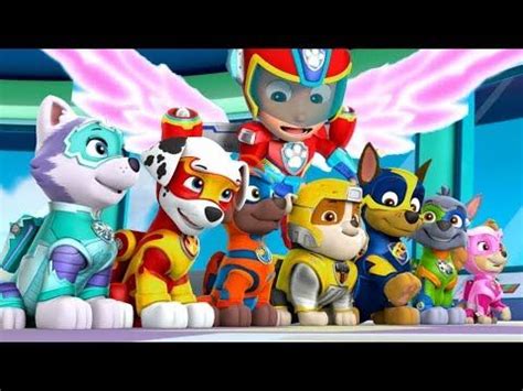 Paw patrol tries to save adventure bay from evil mayor humdinger's latest plan: Kleurplaat Paw Patrol Mega Pups