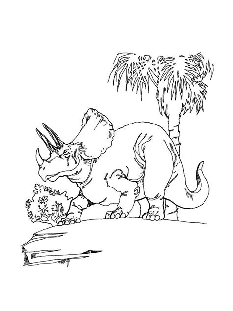 Triceratops lived in north america during the late cretaceous and were named for the three horns on their heads. Triceratops para pintar :: Imágenes y fotos