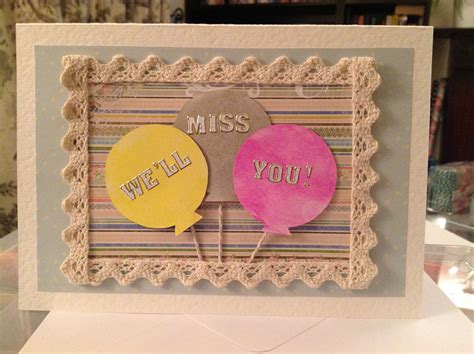 Pattern paper may change depending on availability! Pin on Paper Crafts - Farewell/Goodbye
