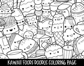 Kawaii poppetjes google zoeken kawaii meisjestekening meiden. Kleurplaat Kawaii Food