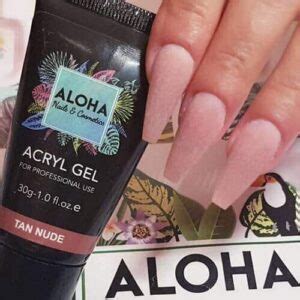 Aloha Acryl Gel UV LED 30 gr Tan Nude Nude ηλιοκαμένο OhMyBeauty gr
