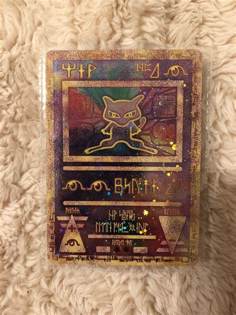 Check spelling or type a new query. Ancient Mew Pokémon card given out with the release of Pokémon: The First Movie. Please do not ...