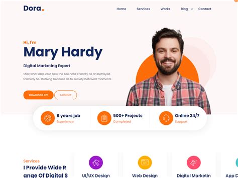 Portfolio Website Design You Can Make It If You Want👇 By Shipon Forazi