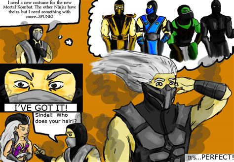 Smoke Hair Joke Comic Style The Realm Of Mortal Kombat Forums