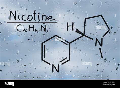 Nicotine Molecule Hi Res Stock Photography And Images Alamy