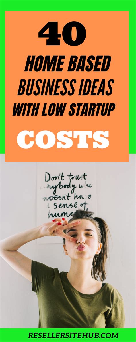 40 Home Business Ideas With Low Startup Costs Legitimate Work From