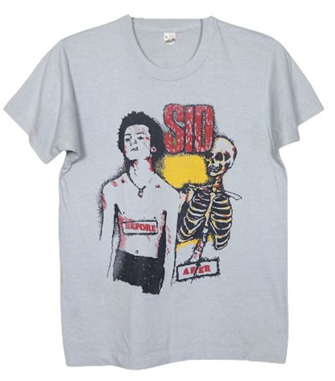 vintage sex pistols sid vicious white t shirt what s on the star