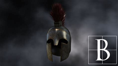 Spartan Helmet Free 3d Model Blend Free3d