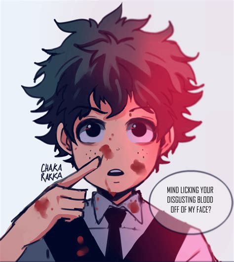In this article, we're going to examine the japanese word deku. Chakarakka - Say it out loud. | Smol Villain Deku is ...