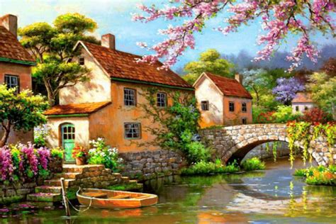 Beautiful Village Wallpapers Top Free Beautiful Village Backgrounds