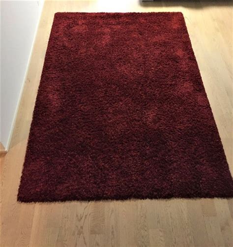 Wegen ihrer unregelmäßigen form bietet es sich zudem an, sie leicht diagonal zu. Teppich 200x290 cm bordeaux Hochflor | Kaufen auf Ricardo