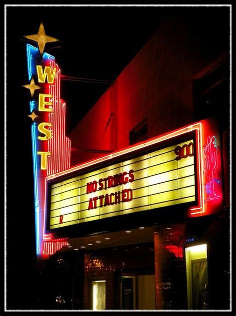 This is a family theater. West Theater | Neon, New mexico, Drive in movie theater