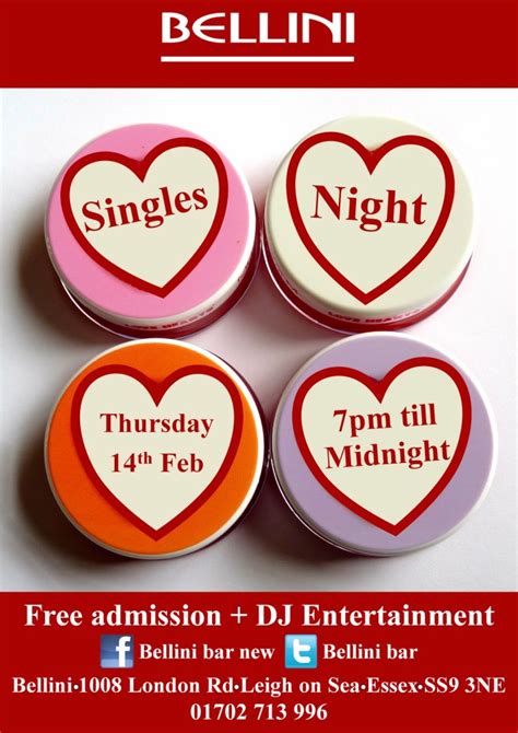 Valentines Day Singles Night Leigh On Sea