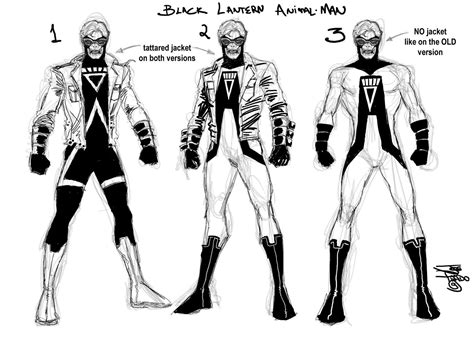 Joe Prados Blackest Night Character Designs Around A Hundred Of Them