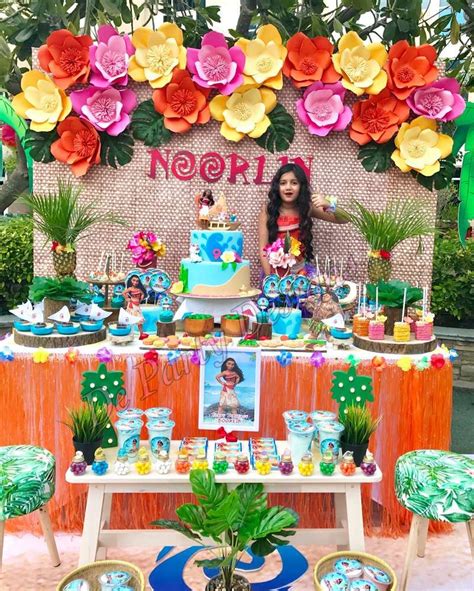 Moana Birthday Theme Party Moana Birthday Girl Party Philippines