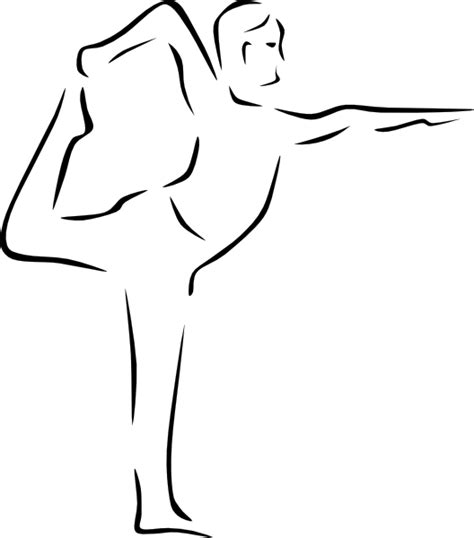 Yoga Poses Stylized Clip Art at Clker.com - vector clip ...