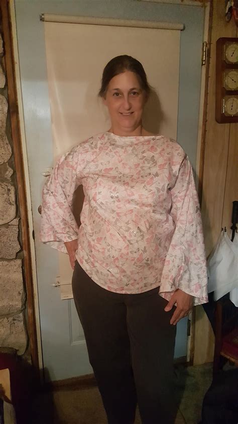 My Mother In Law Modeling The Top I Made Her Sewing Crafts Handmade Quilting Fabric