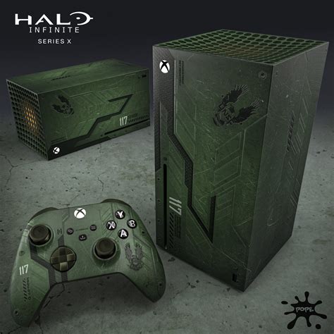 Custom Halo Infinitr Xbox Series X Made By Console Designer Xboxpope Halo