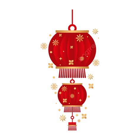 Red Lantern Illustration Of Chinese New Year Celebration And Festivals