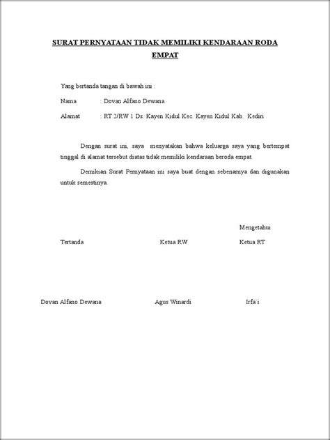 Contoh Surat Keterangan Memiliki Kompetensi - Surat Keterangan : Desain