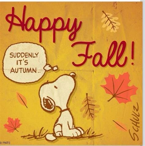 Happy Fall Autumn Fall Happy Autumn Happy Fall Happy Fall Quotes Snoopy