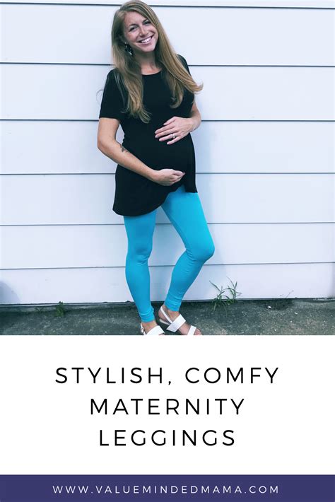 Stylish Comfy Maternity Leggings — Value Minded Mama