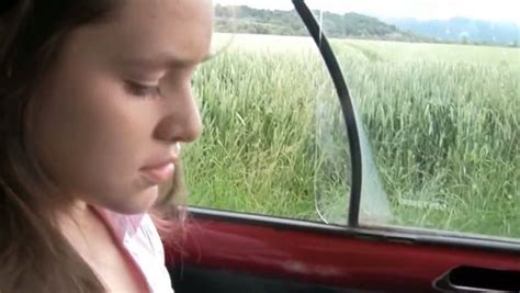 Babysitter Girl Cranking Renault 4 Pedal Pumping Video