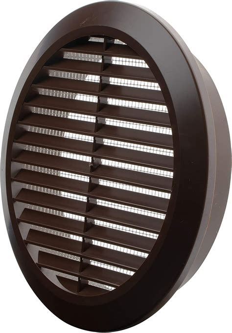 Buy Vent Systems 6 Inch Brown Plastic Soffit Vent Cover Round