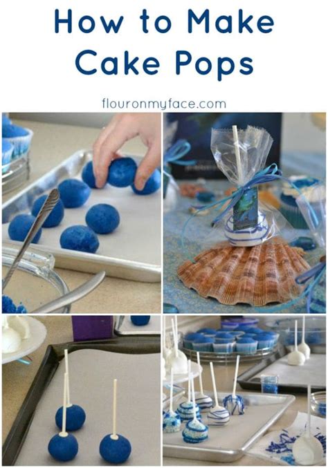 Girl Baby Shower Cake Pops