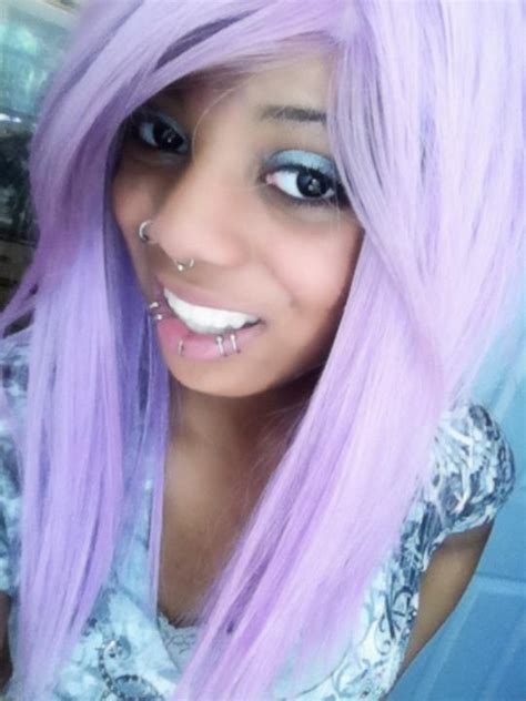 purple hair emo and scene hairstyles photo 30663039 fanpop