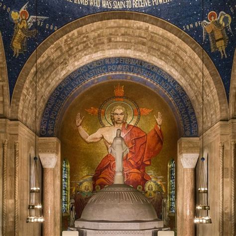 A Guide To Basilica Art Mosaics Of The Great Upper Church National Shrine Of The Immaculate