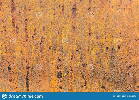Rusty Metal Textured Background For Internal External Decoration And