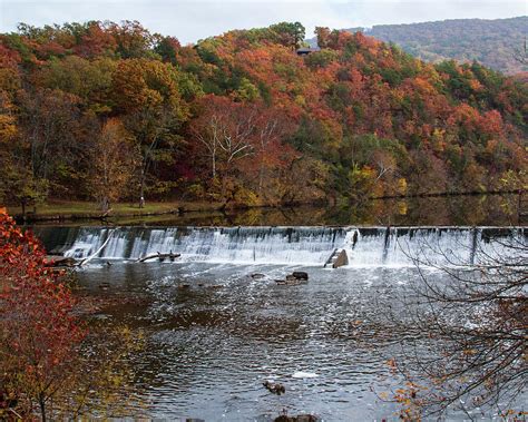 Burnshire Dam In Autumn Photograph By Lisa Heishman Fine Art America