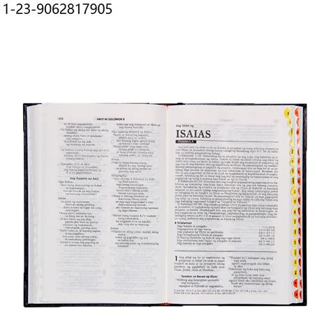 Bible Bible House Magandang Balita Biblia Tagalog Big Size Protestant Edition Luma At Bagong