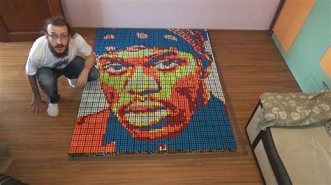 Create Rubiks Cube Portrait By Lenishh Fiverr
