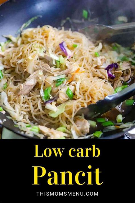 Easy And Healthy Filipino Pancit Recipe In 2020 Healthy Recipes Pancit Healthy