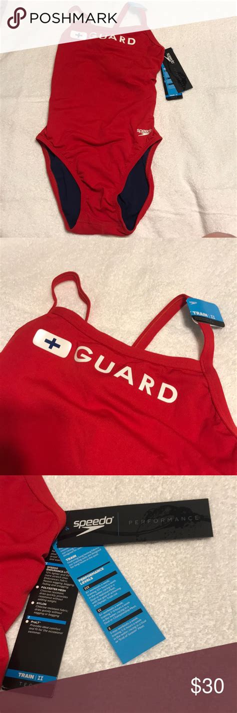 Speedo Life Guard One Piece Bathing Suit One Piece Bathing Suits