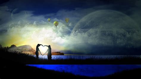 13 Good Night Love Couple Images Wallpaperboat