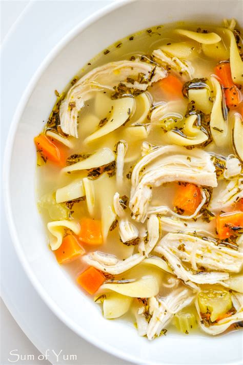 Instant Pot Chicken Noodle Soup Sum Of Yum